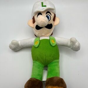 Nintendo Green Luigi Plush with Brown Shoes